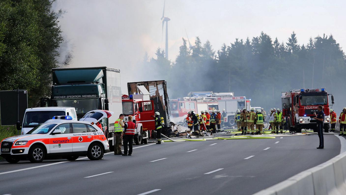 La zona dell'incidente
