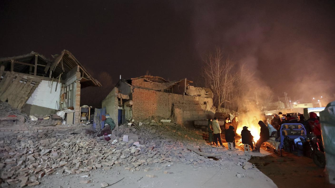 Forte terremoto nella Cina nordoccidentale