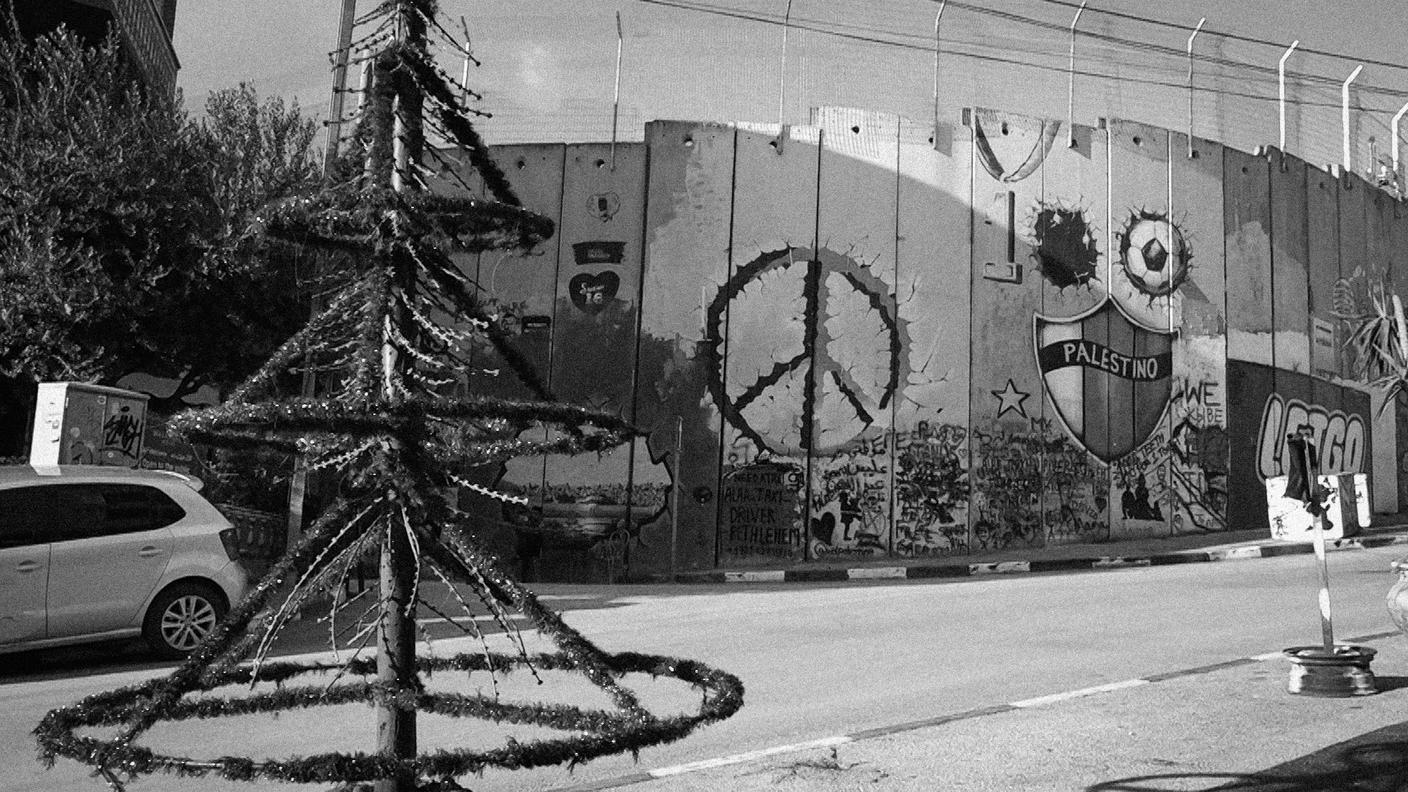 Betlemme: il muro di separazione costruito da Israele