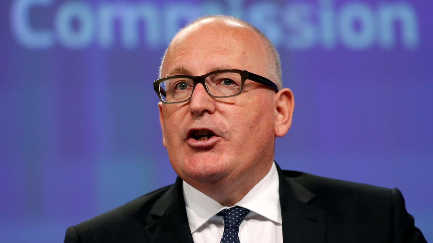 Frans Timmermans, olandese, primo vicepresidente della Commissione europea