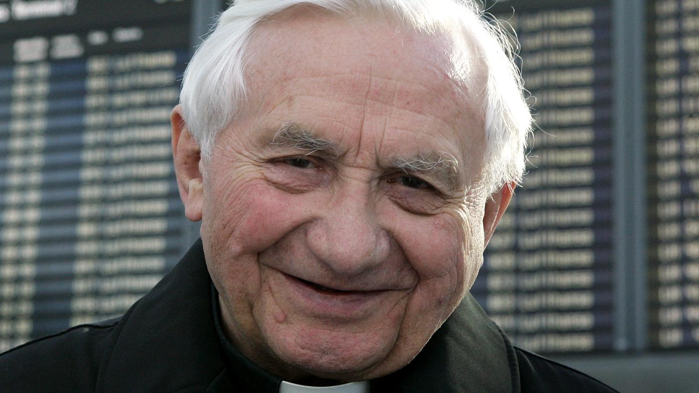 Il coro è stato diretto anche dal fratello del papa emerito Benedetto XVI