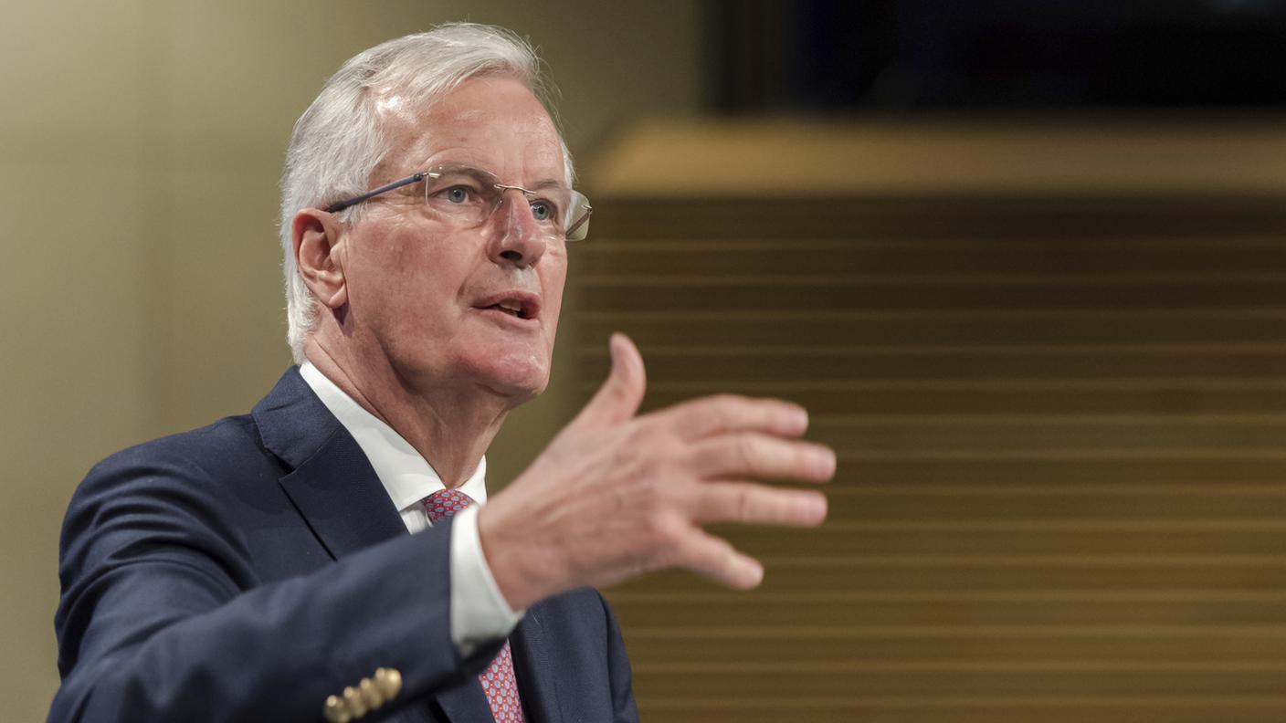 In quest'immagine d'archivio Michel Barnier 