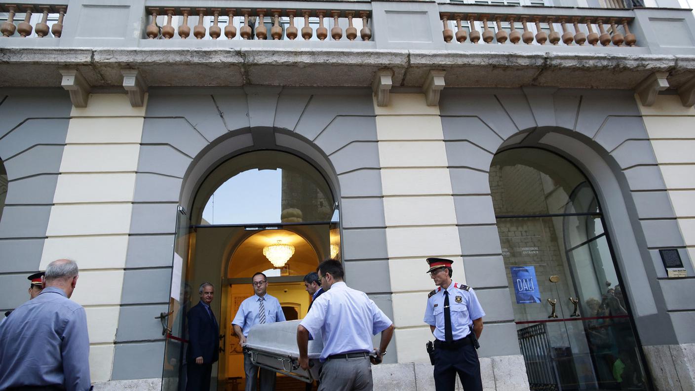 Un'immagine scattata giovedì a Figueres