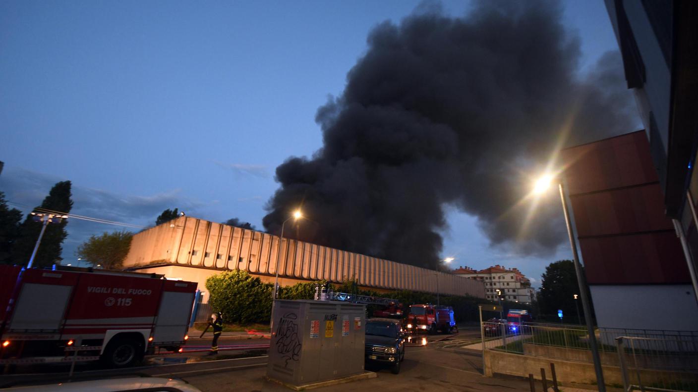 Le fiamme sono divampate verso le 20 