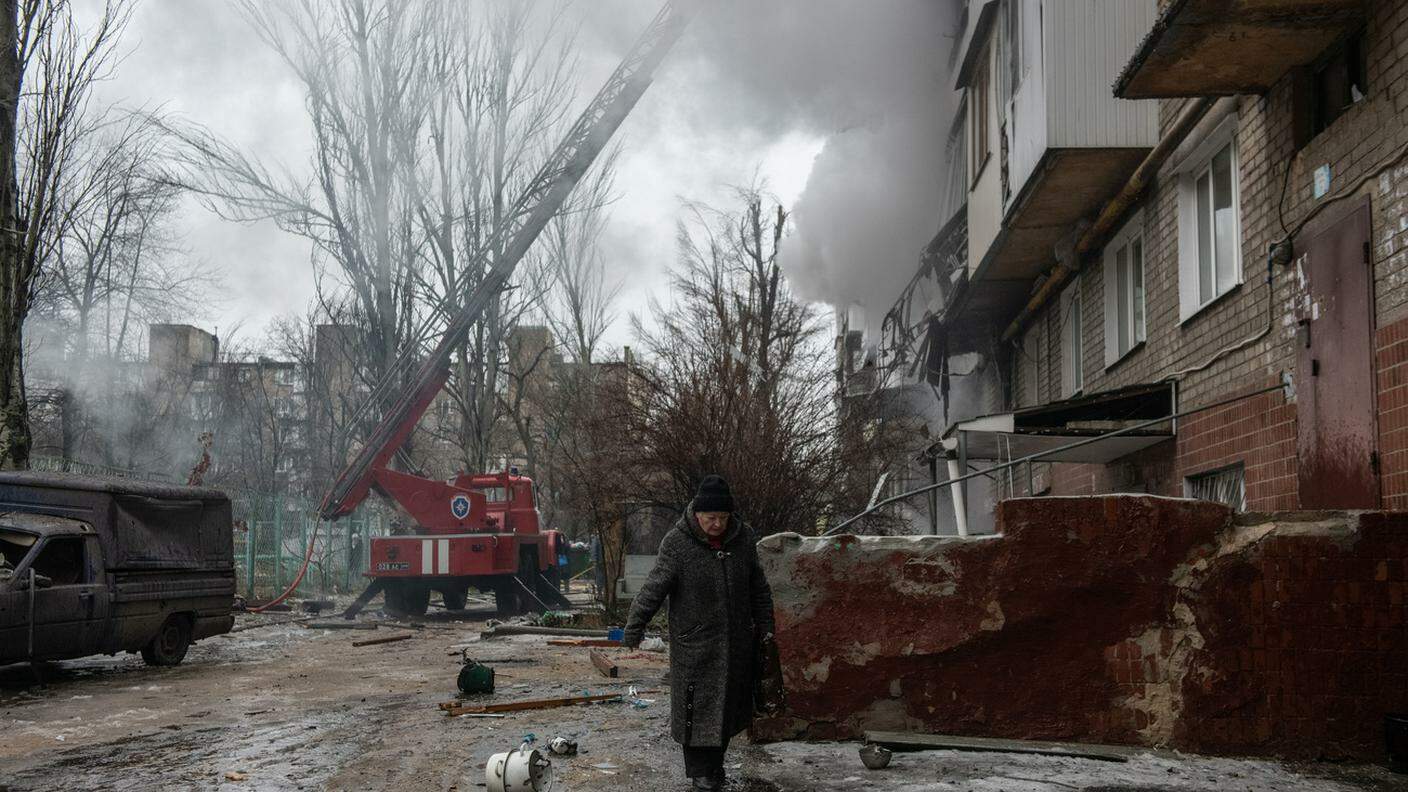 Ancora bombe su Donetsk
