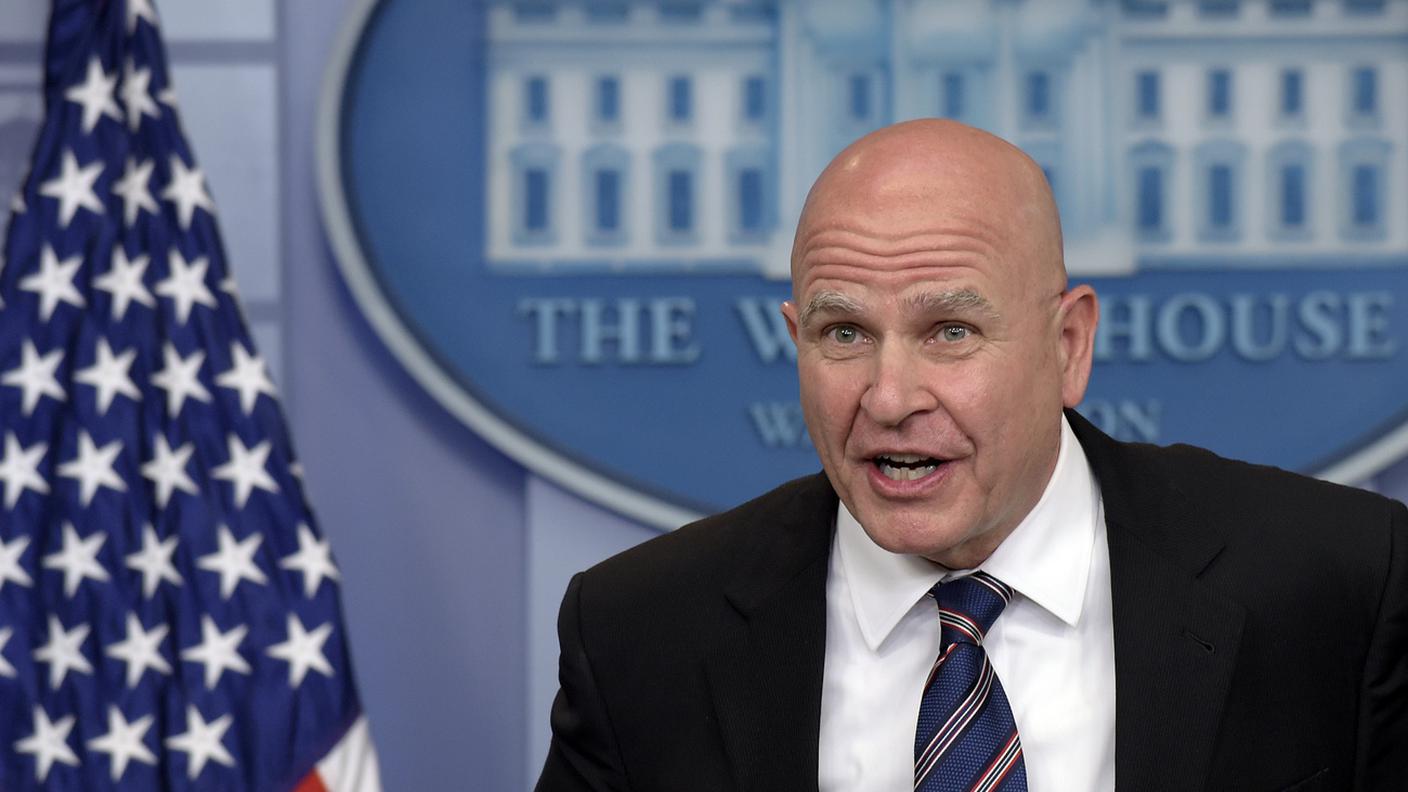 L'annuncio del consigliere per la sicurezza McMaster