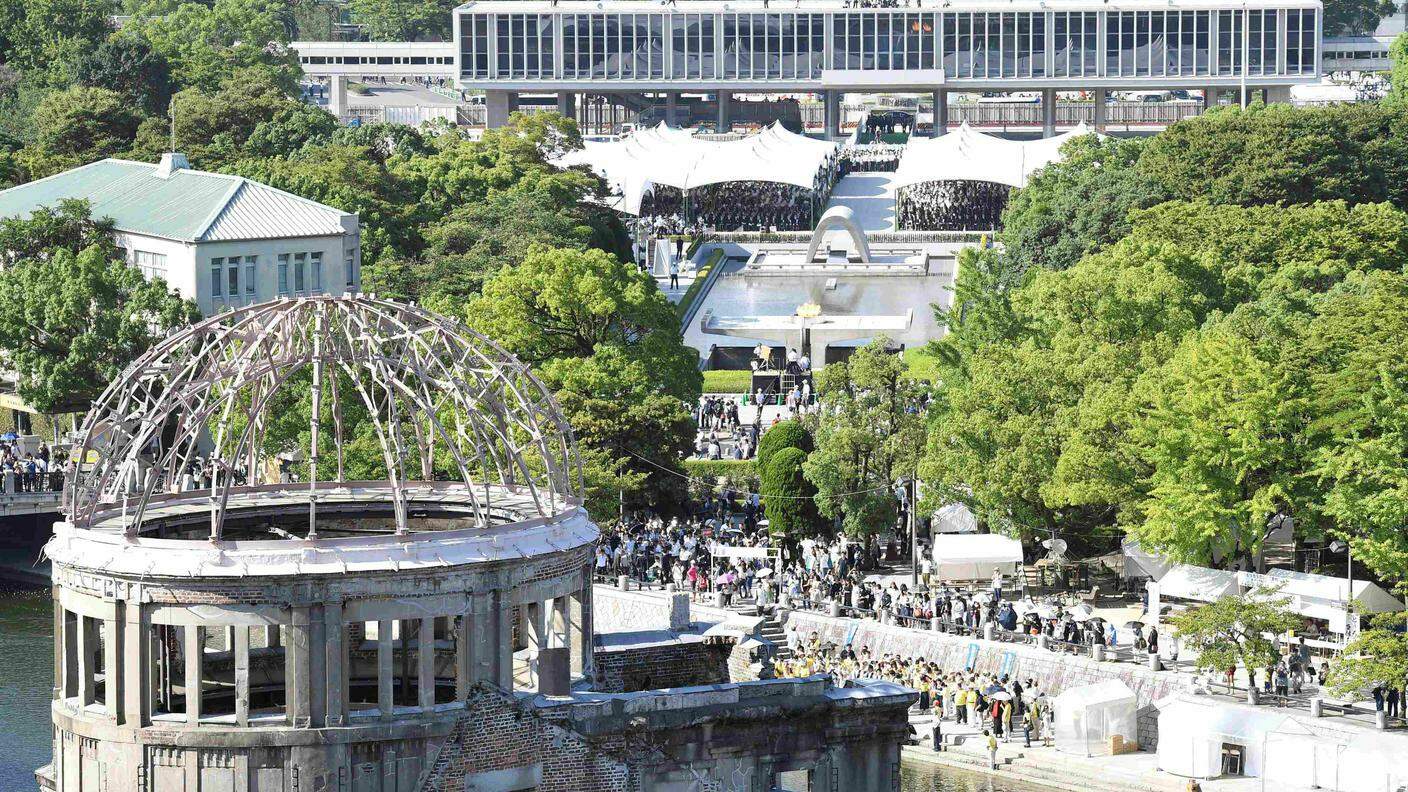 Hiroshima ha ricordato il flagello atomico che l'ha massacrata nel 1945