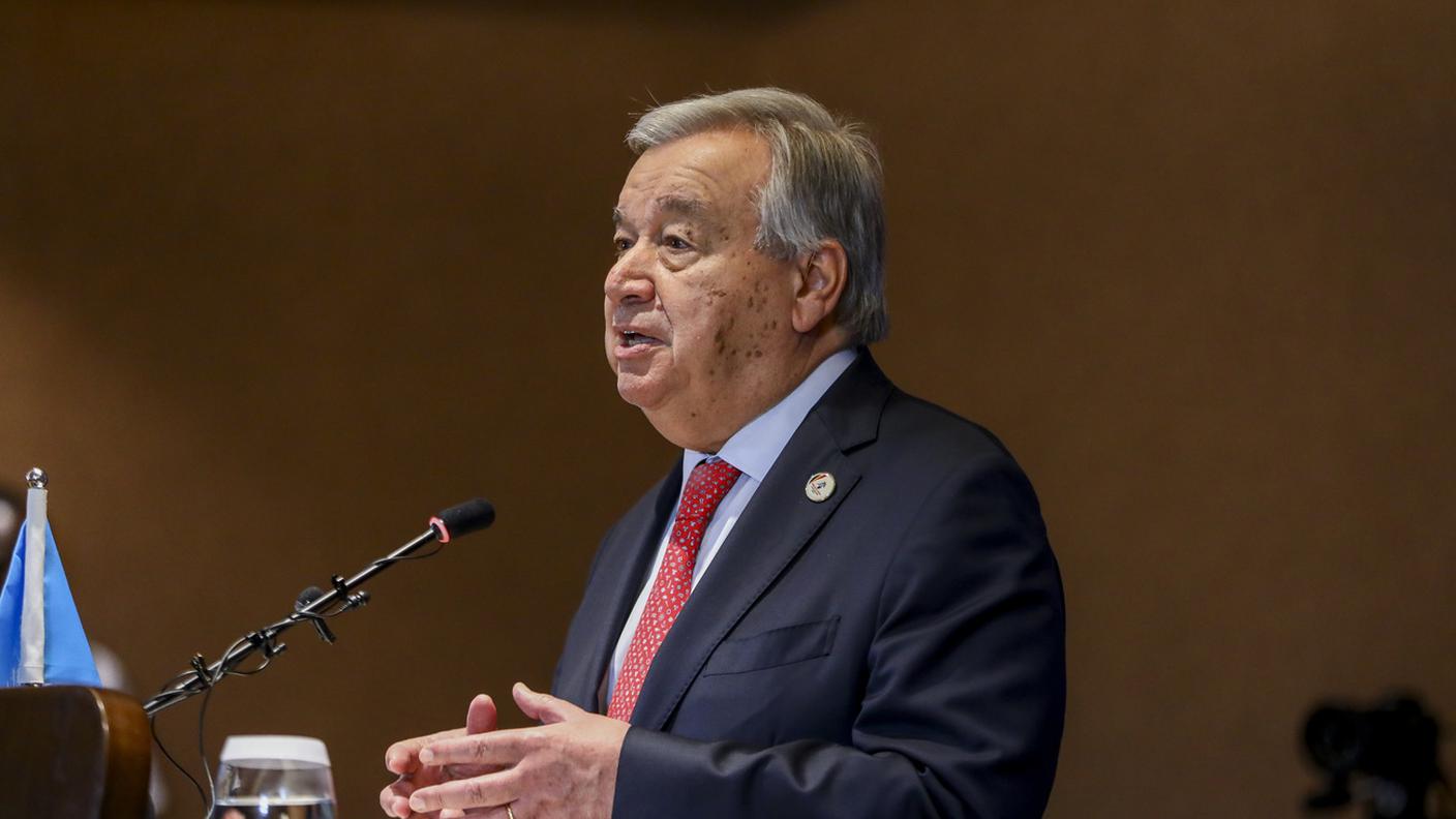 Il Segretario generale ONU Antonio Guterres