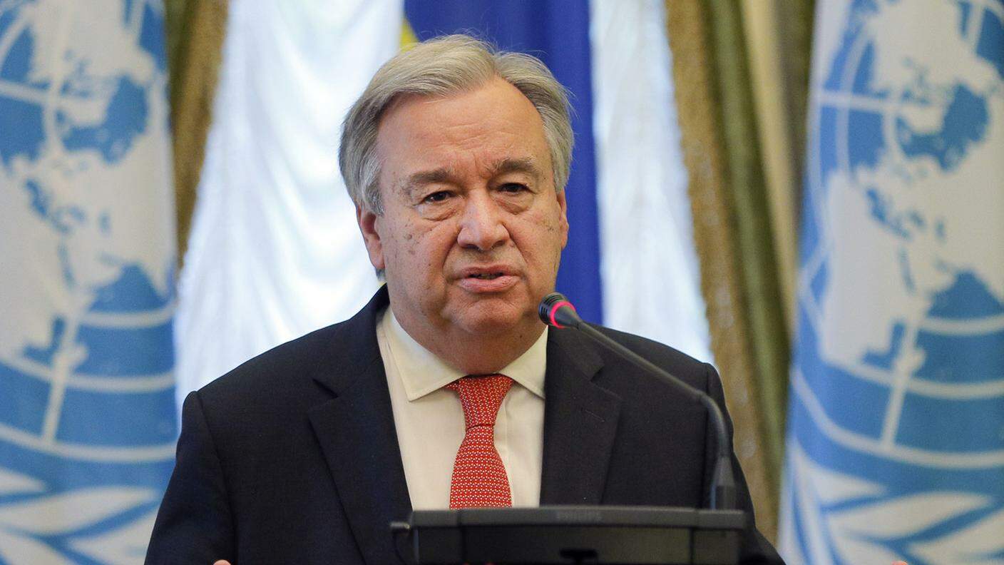 Il segretario generale dell'ONU, Antonio Guterres