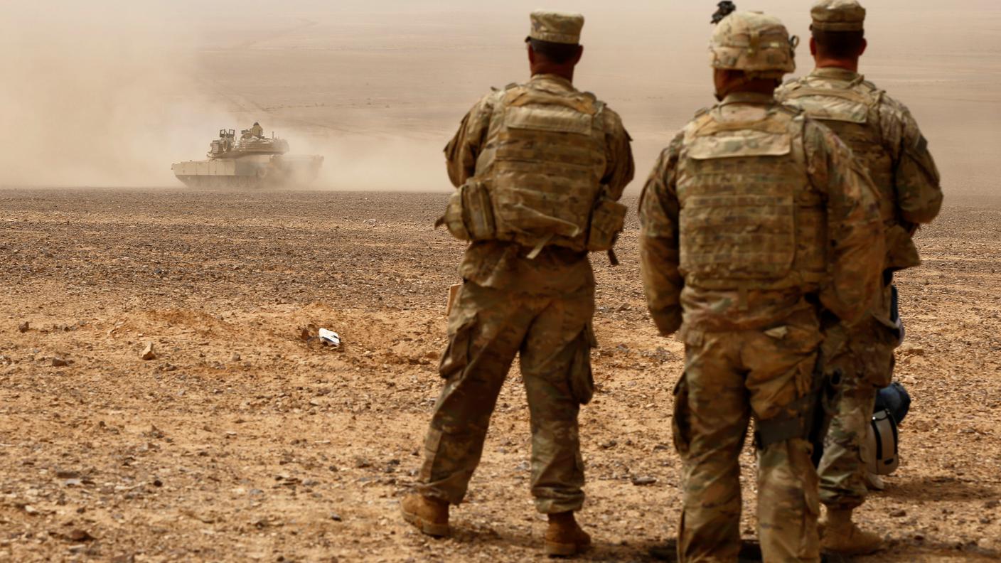 Forze armate USA in azione in Giordania.JPG