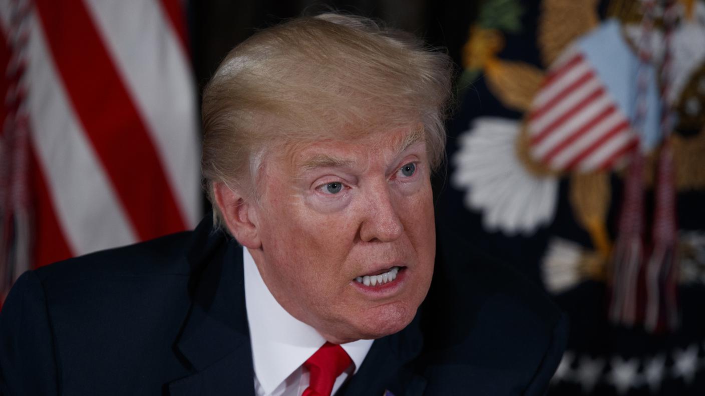 Il presidente americano Donald Trump