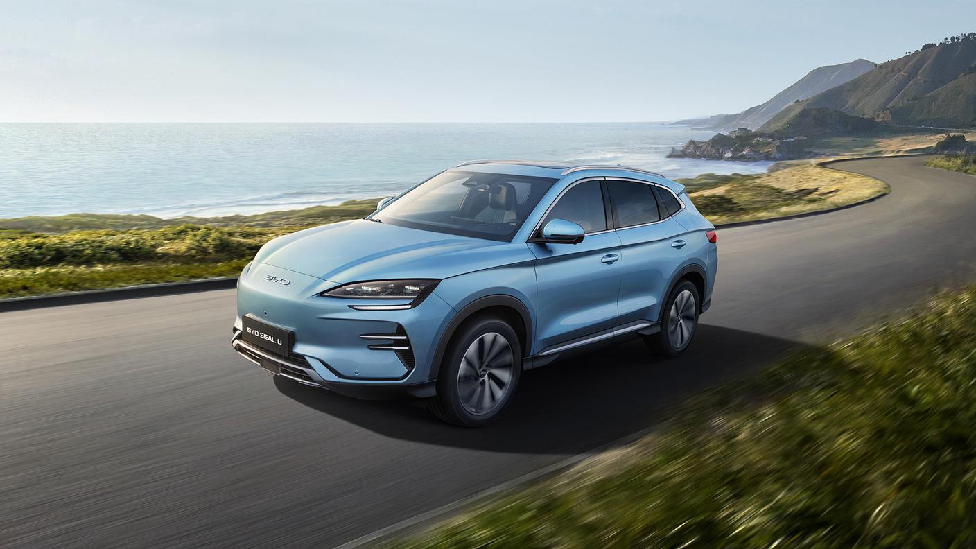 Il SUV Seal U a trazione elettrica del colosso cinese BYD