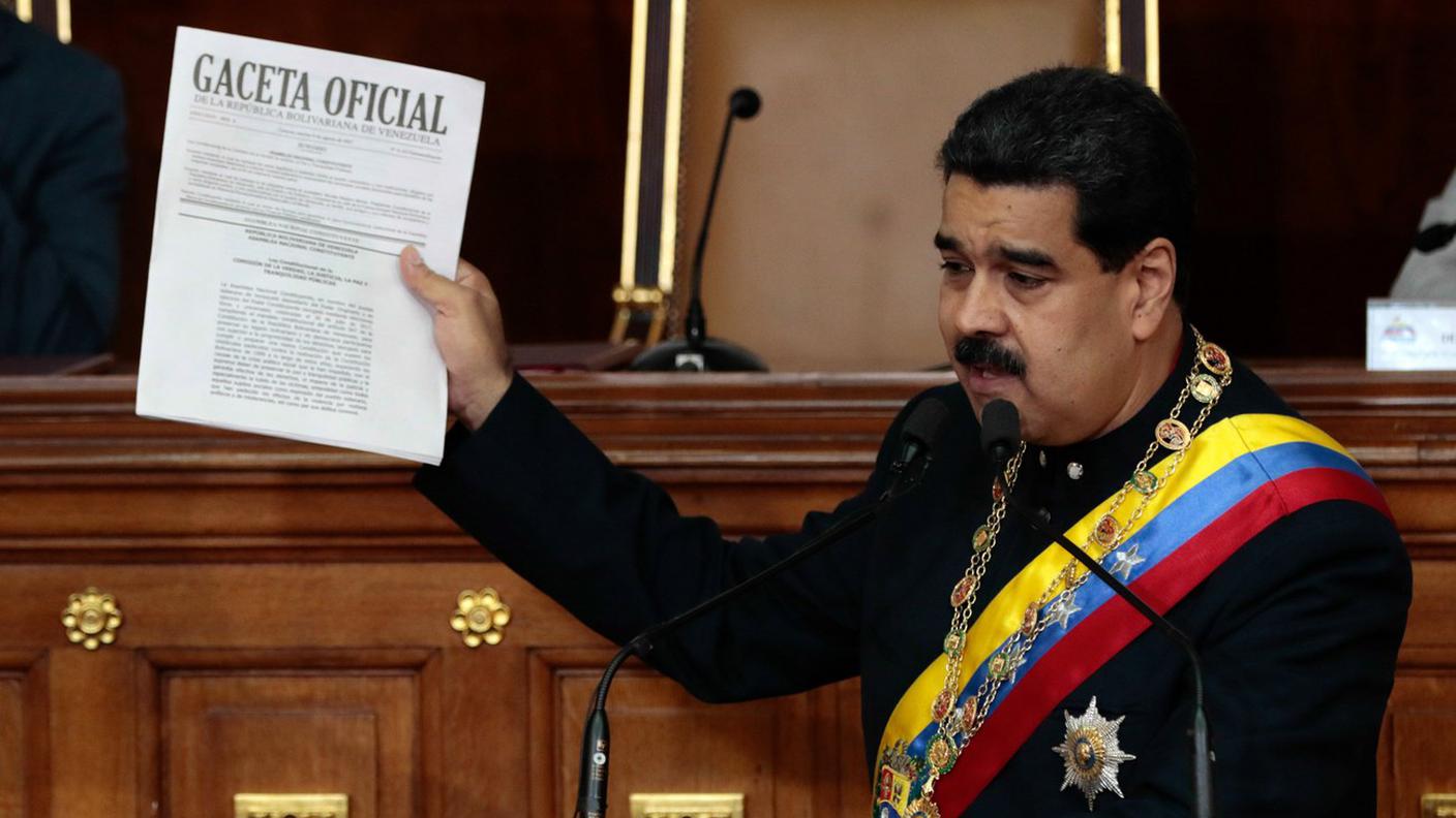 Il Presidente venezuelano Nicolas Maduro