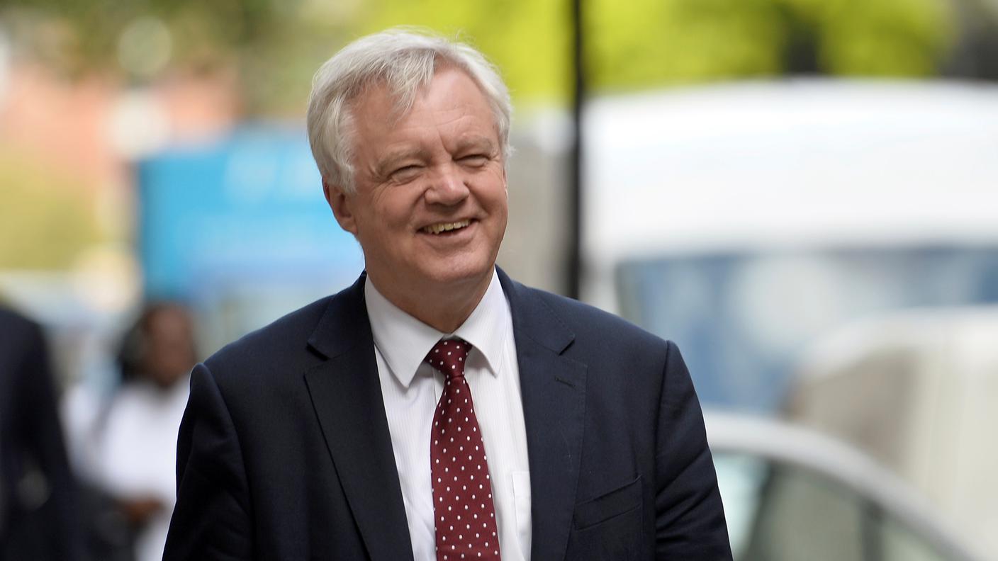 David Davis, ministro britannico incaricato per la Brexit