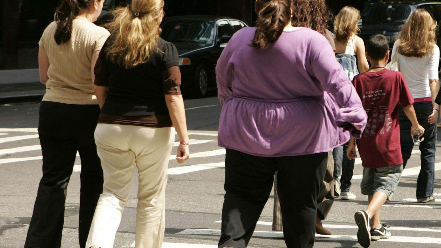 Uno statunitense su tre è nettamente sovrappeso