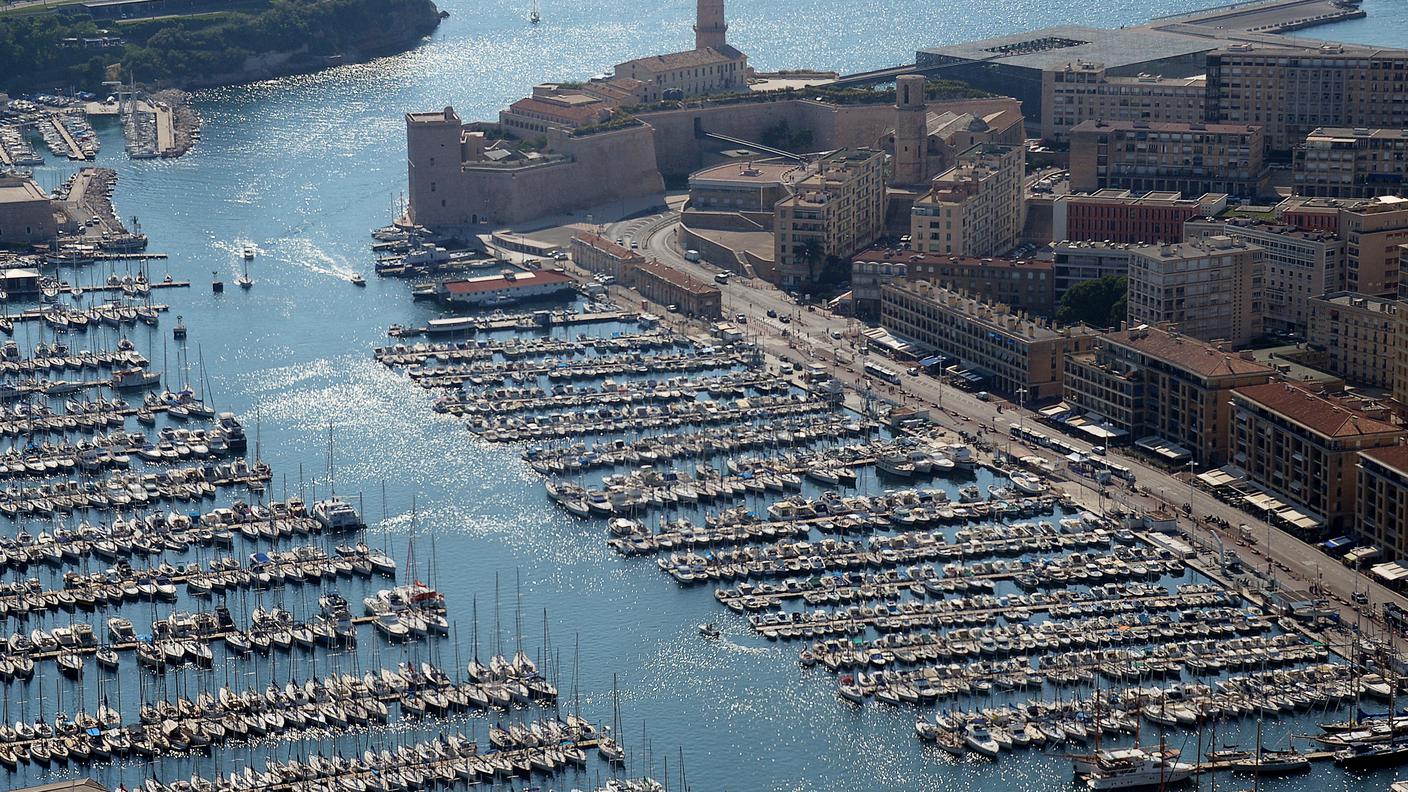 Il vecchio porto di Marsiglia
