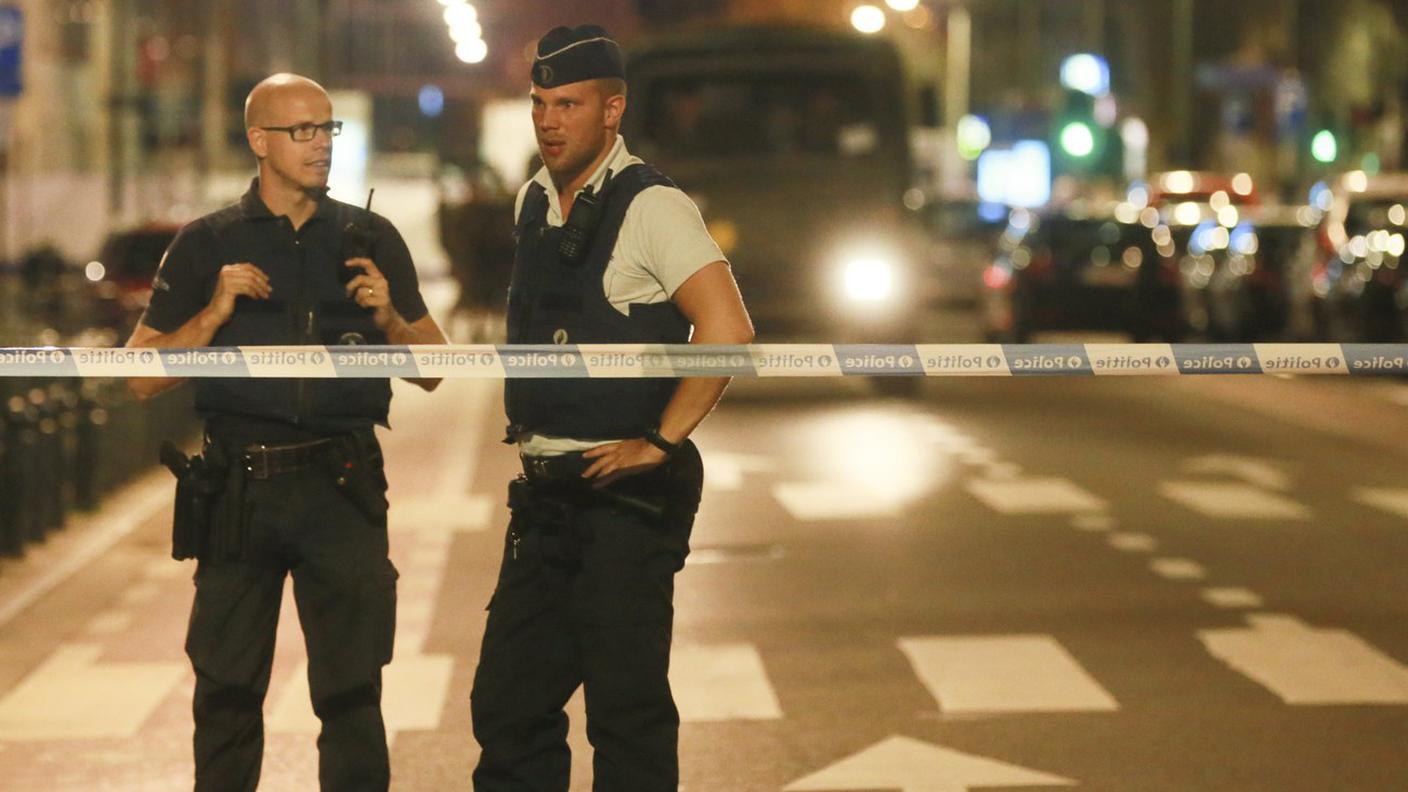 Blocco di polizia venerdi sera nel centro della capitale belga