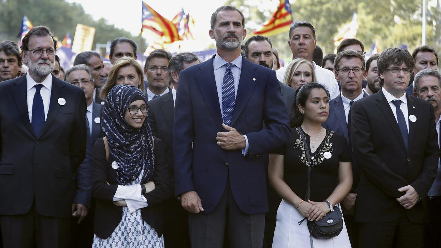 Mai prima un re di Spagna aveva partecipato a una manifestazione