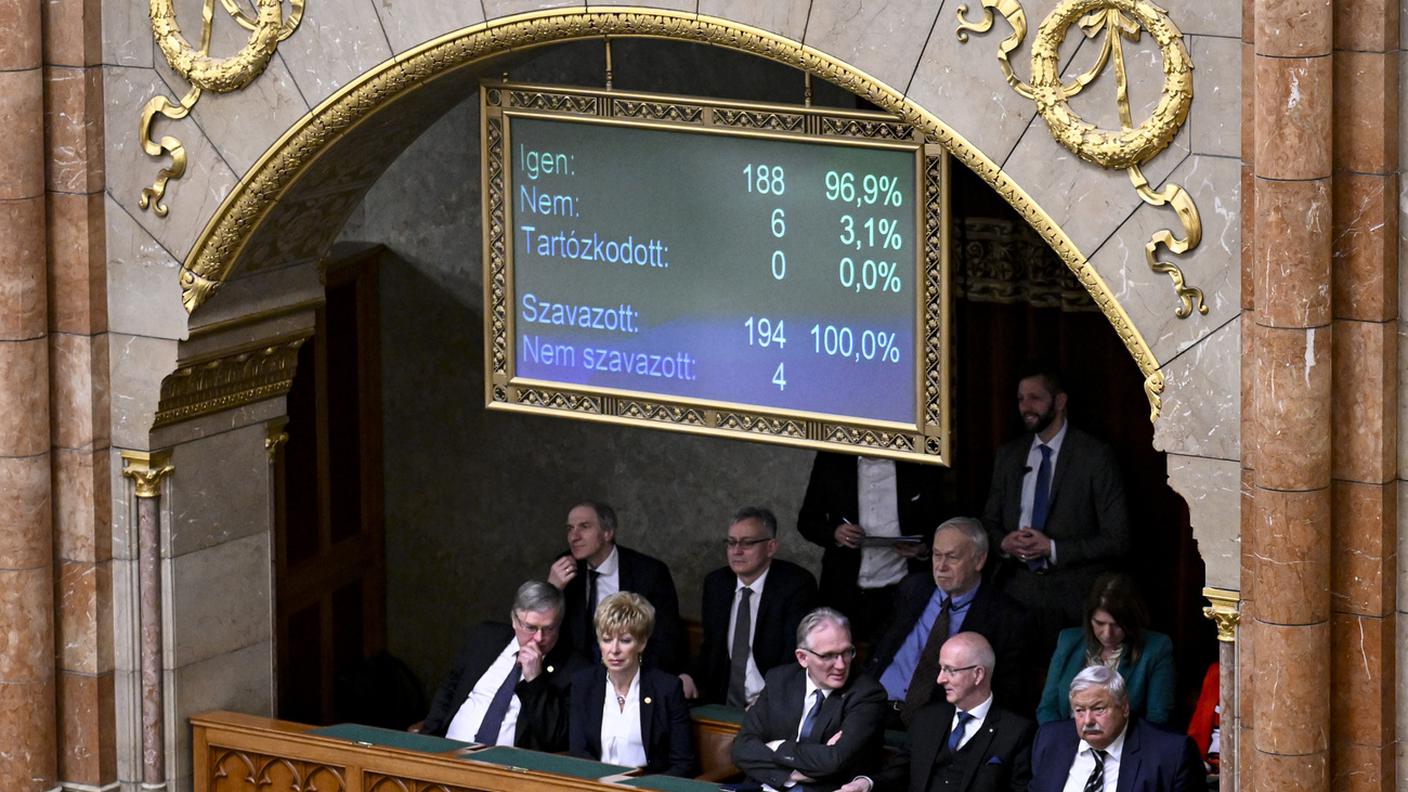 L'approvazione è avvenuta con 188 voti a favore, 6 contrari e nessun astenuto