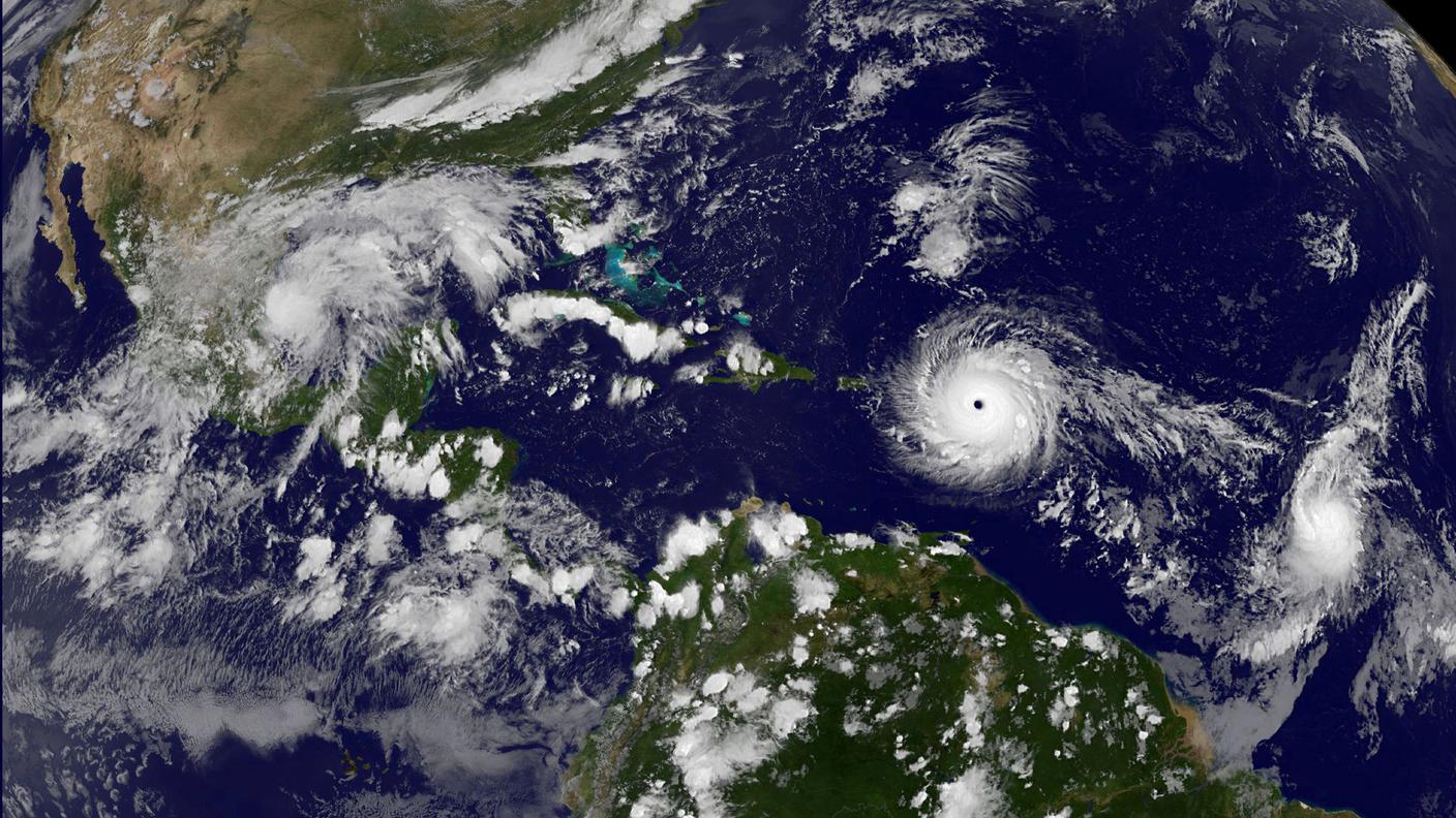 E' la tempesta più forte mai registrata nell'Atlantico