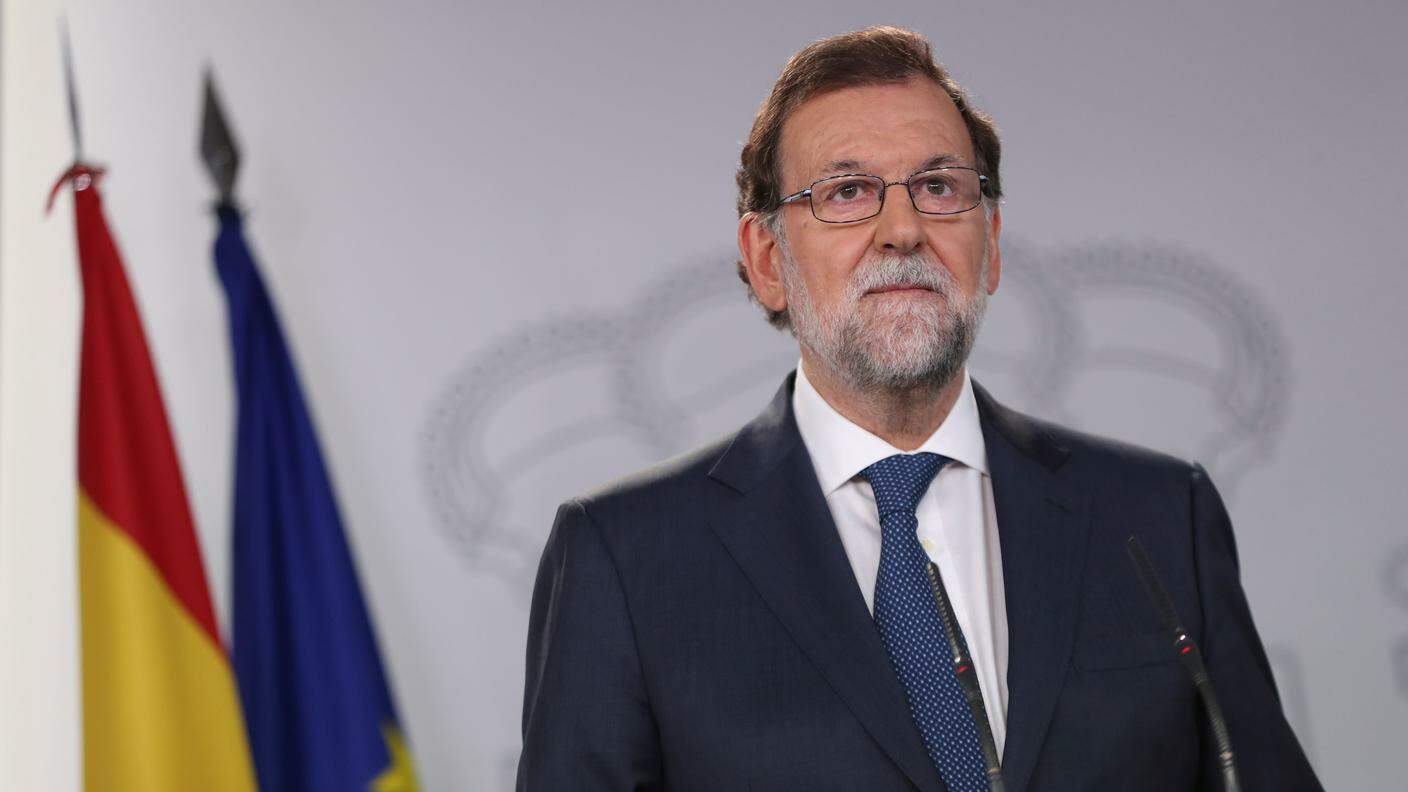Il primo ministro spagnolo, Mariano Rajoy