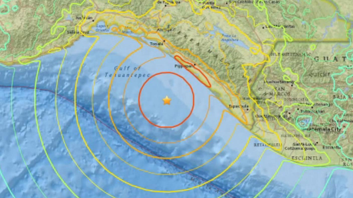 Il sisma in Messico