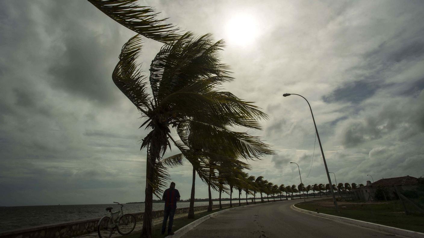 La tempesta tropicale ha messo in fuga 51'000 turisti sull'isola di Cuba
