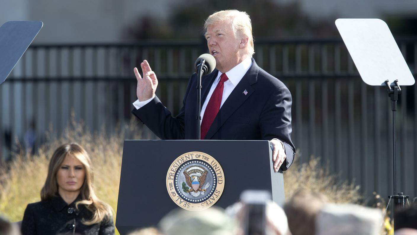Il discorso di Trump davanti al Pentagono