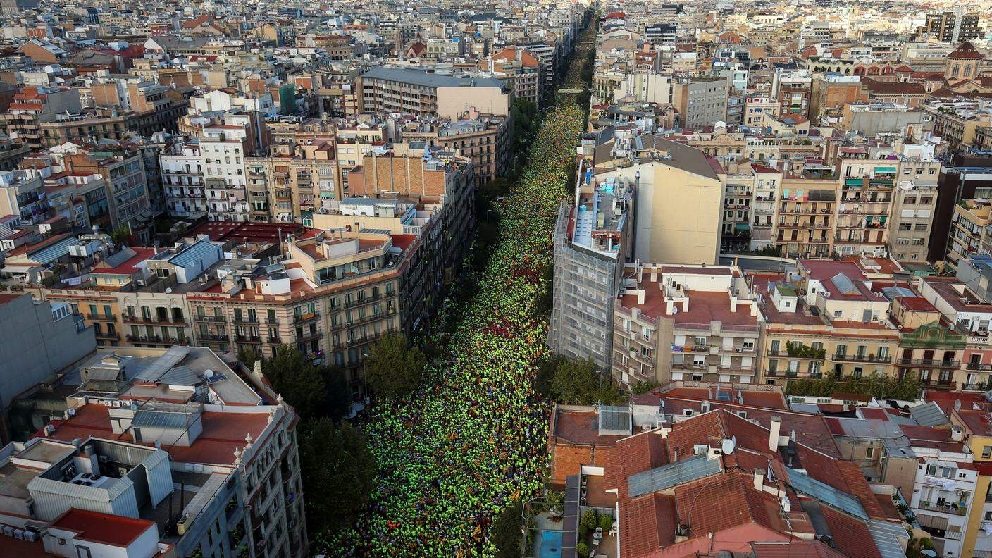 Si è celebrata la festa nazionale catalana