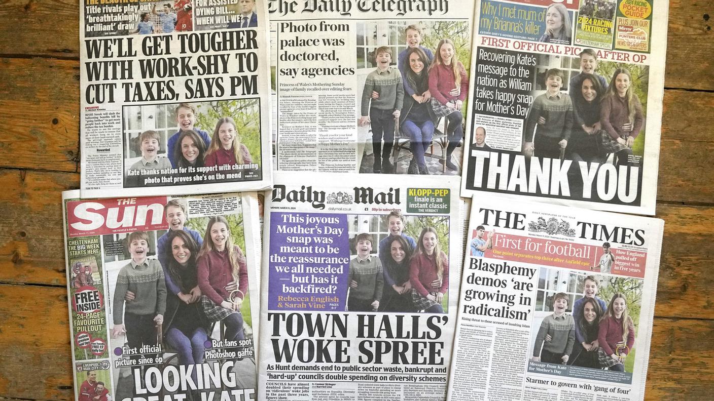 Le prime pagine dei giornali britannici