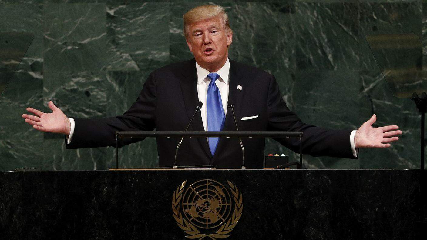 Il primo intervento di Trump all'ONU