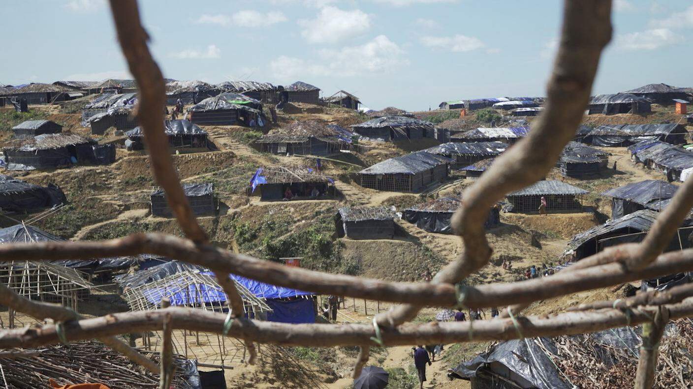 Il campo profughi di Kutapalong, in Bangladesh