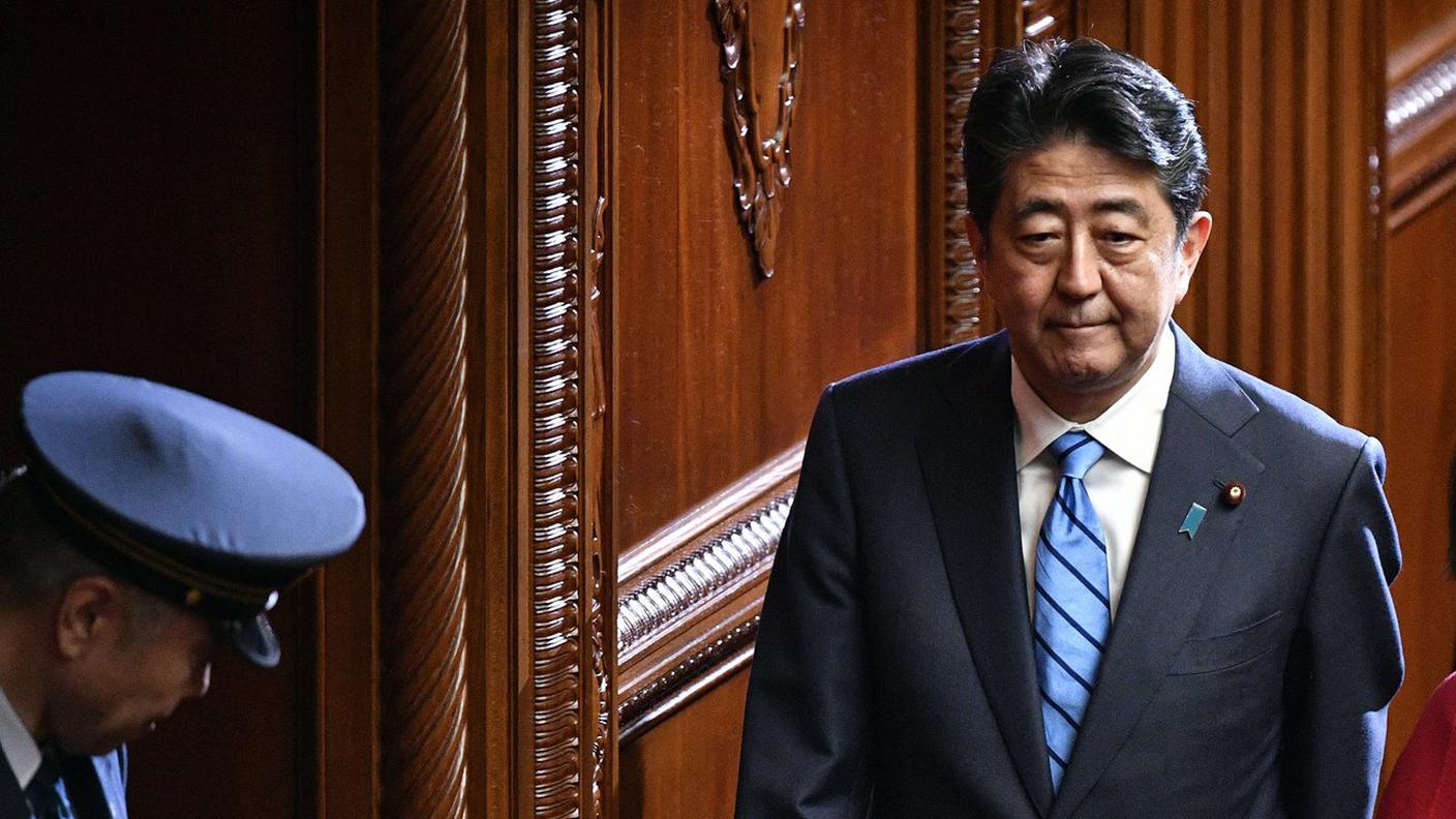 Il primo ministro giapponese Shinzo Abe