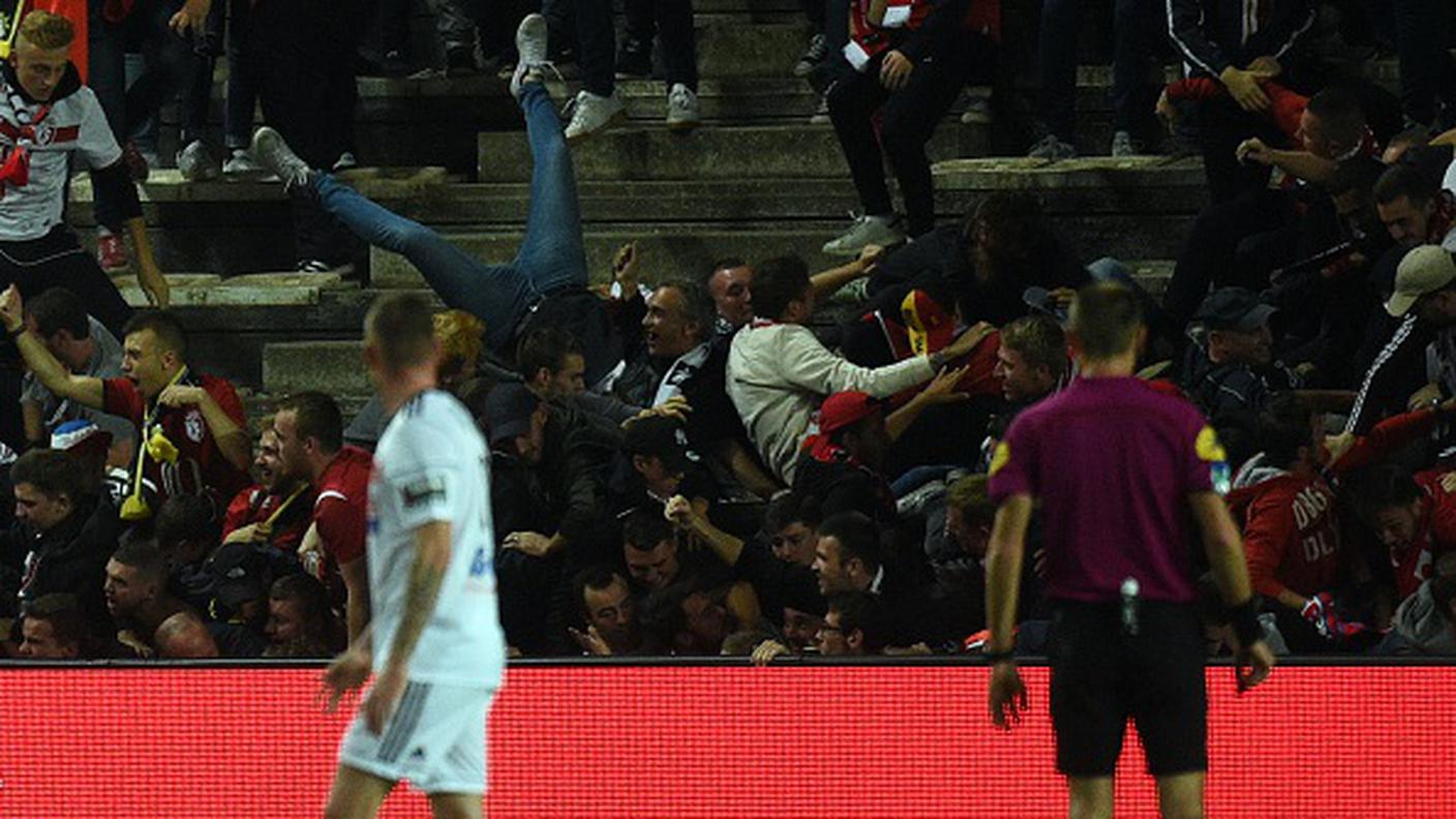 Panico allo stadio
