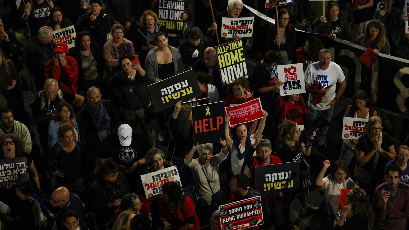 Tel Aviv proteste anti governative