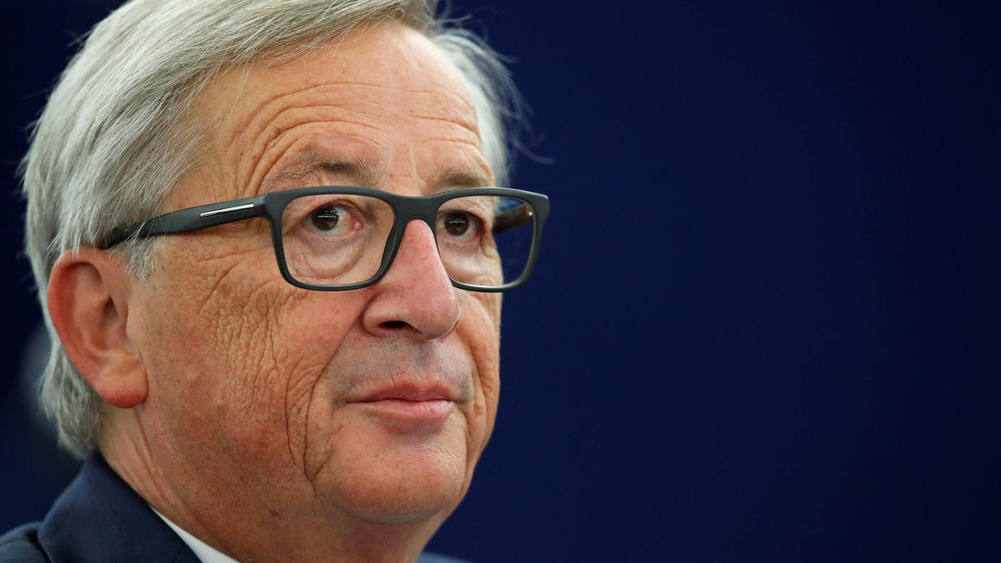 Il presidente della Commissione europea Jean-Claude Juncker