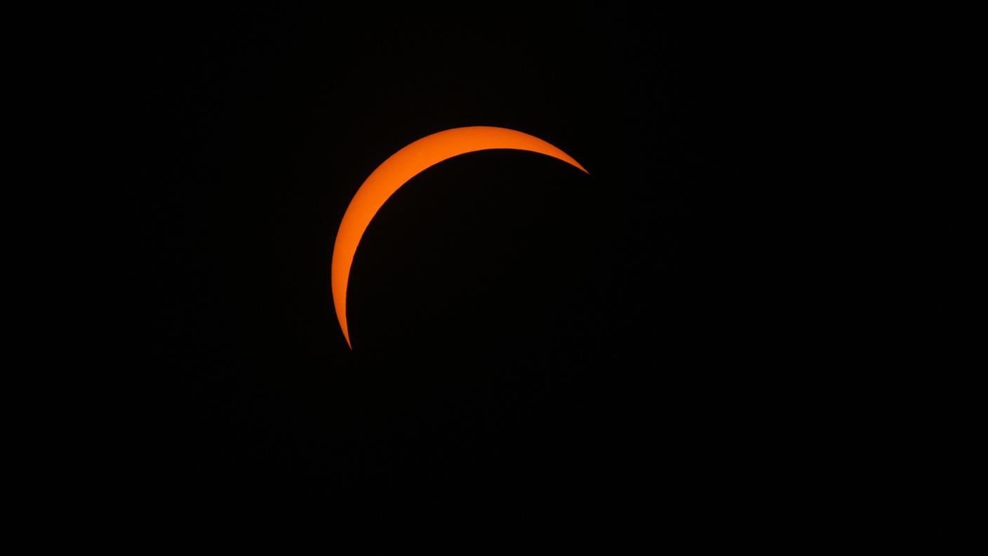 Manca poco all'eclissi totale