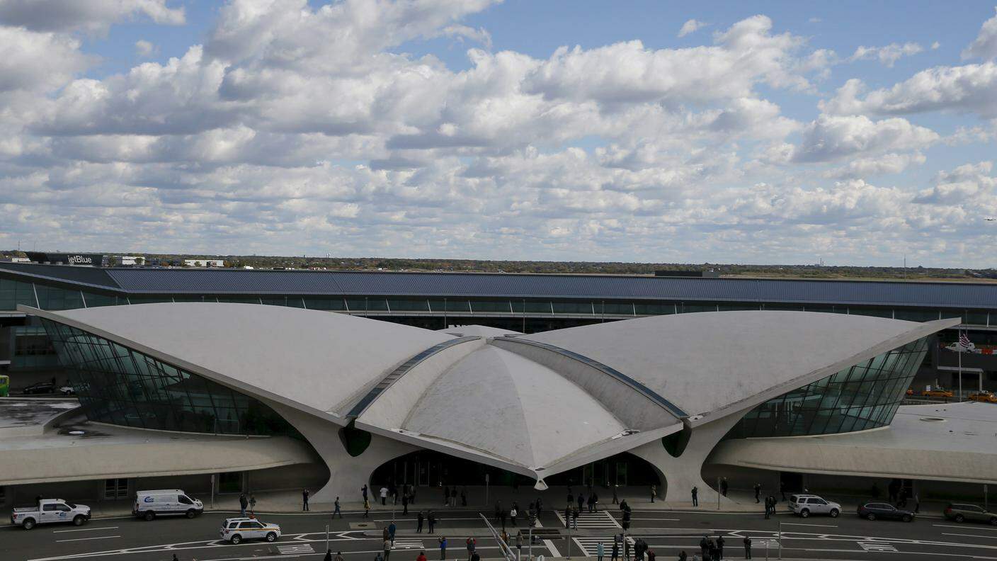Il terminal della TWA che diventerà un hotel all'aeroporto JFK di New York