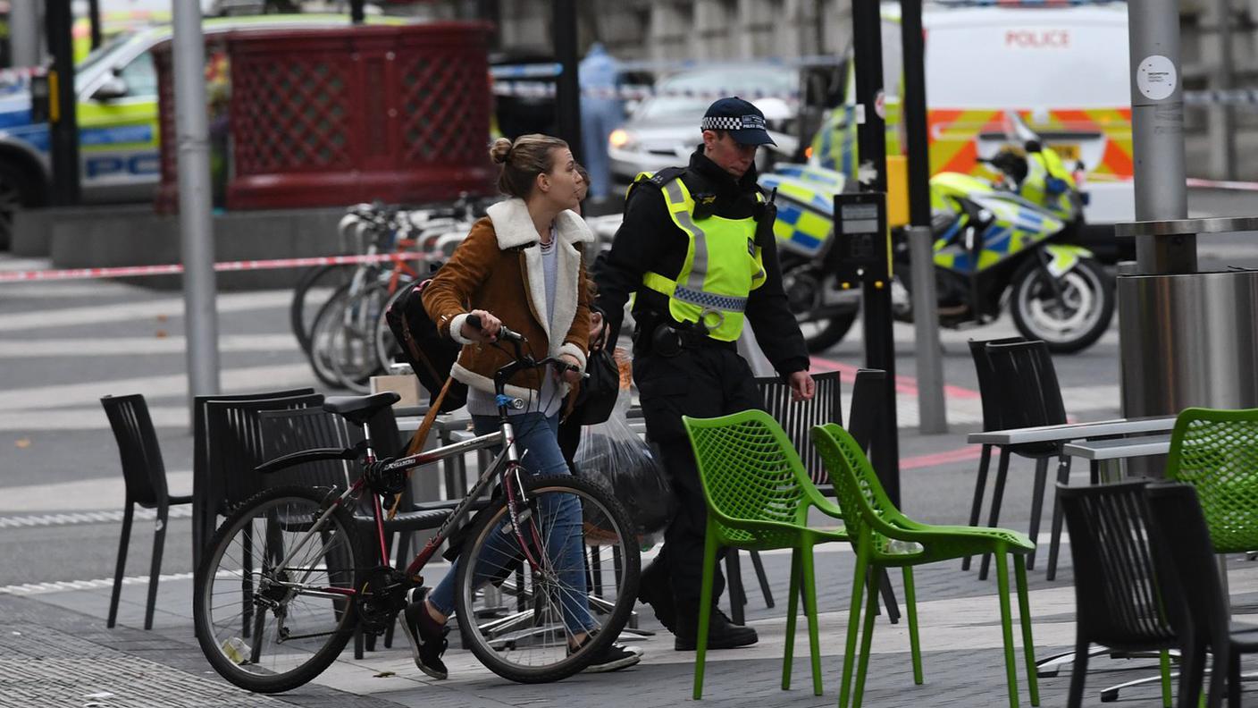 La zona è stata transennata dalle forze dell'ordine