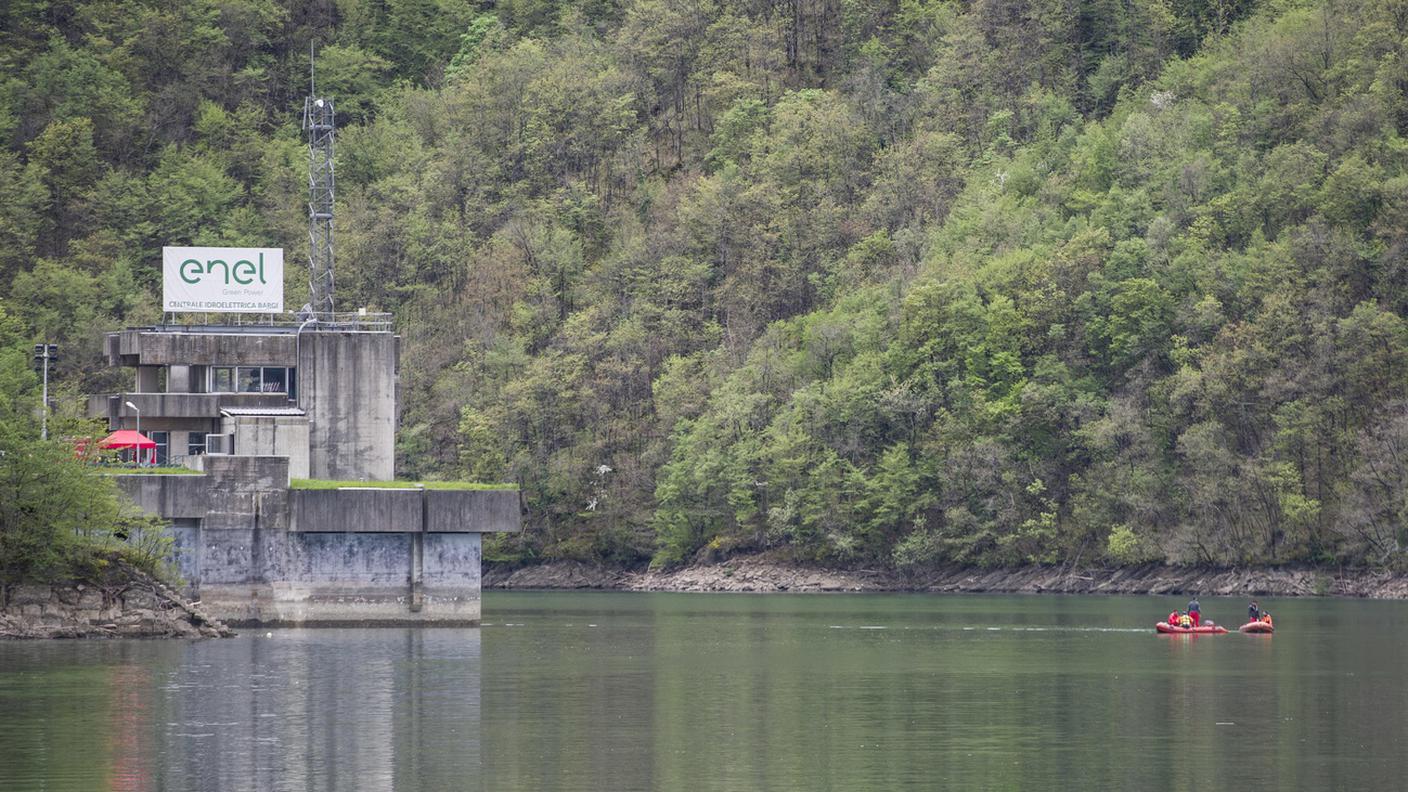 la centrale idroelettrica di Suviana