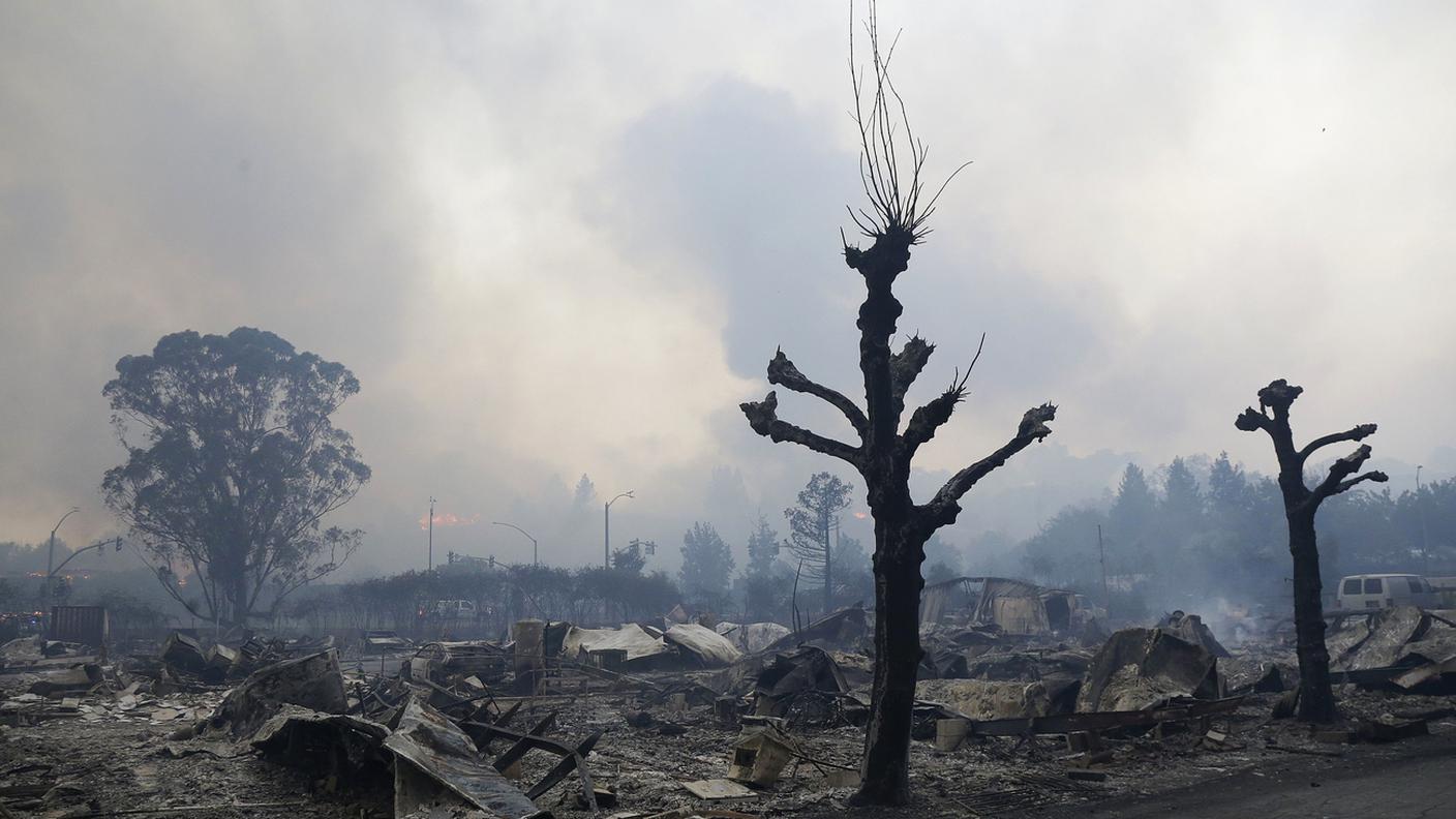 Distruzione a Santa Rosa