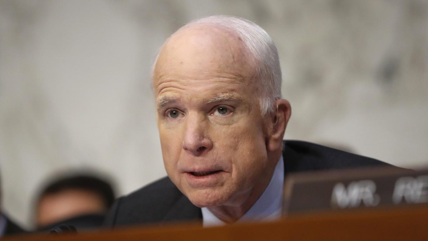 Il senatore repubblicano John McCain ha già avuto contrasti politici con il presidente USA