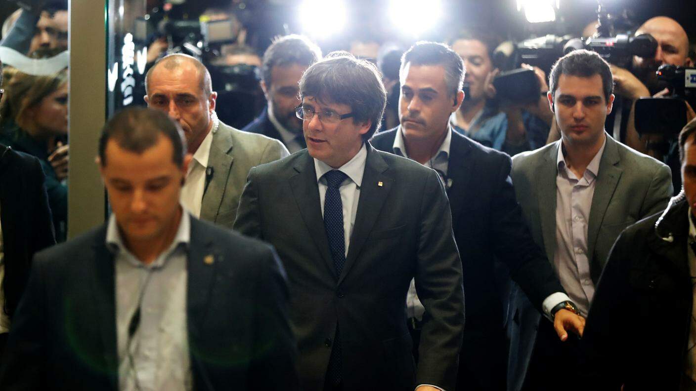 Il leader catalano non ha ancora sciolto le riserve