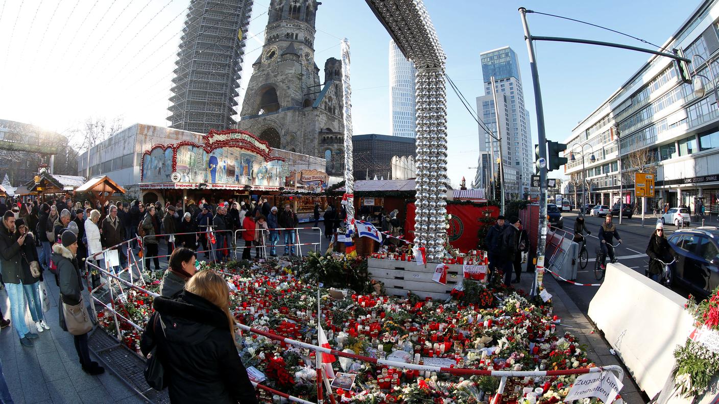 La Breitscheidplatz, teatro dell'attentato