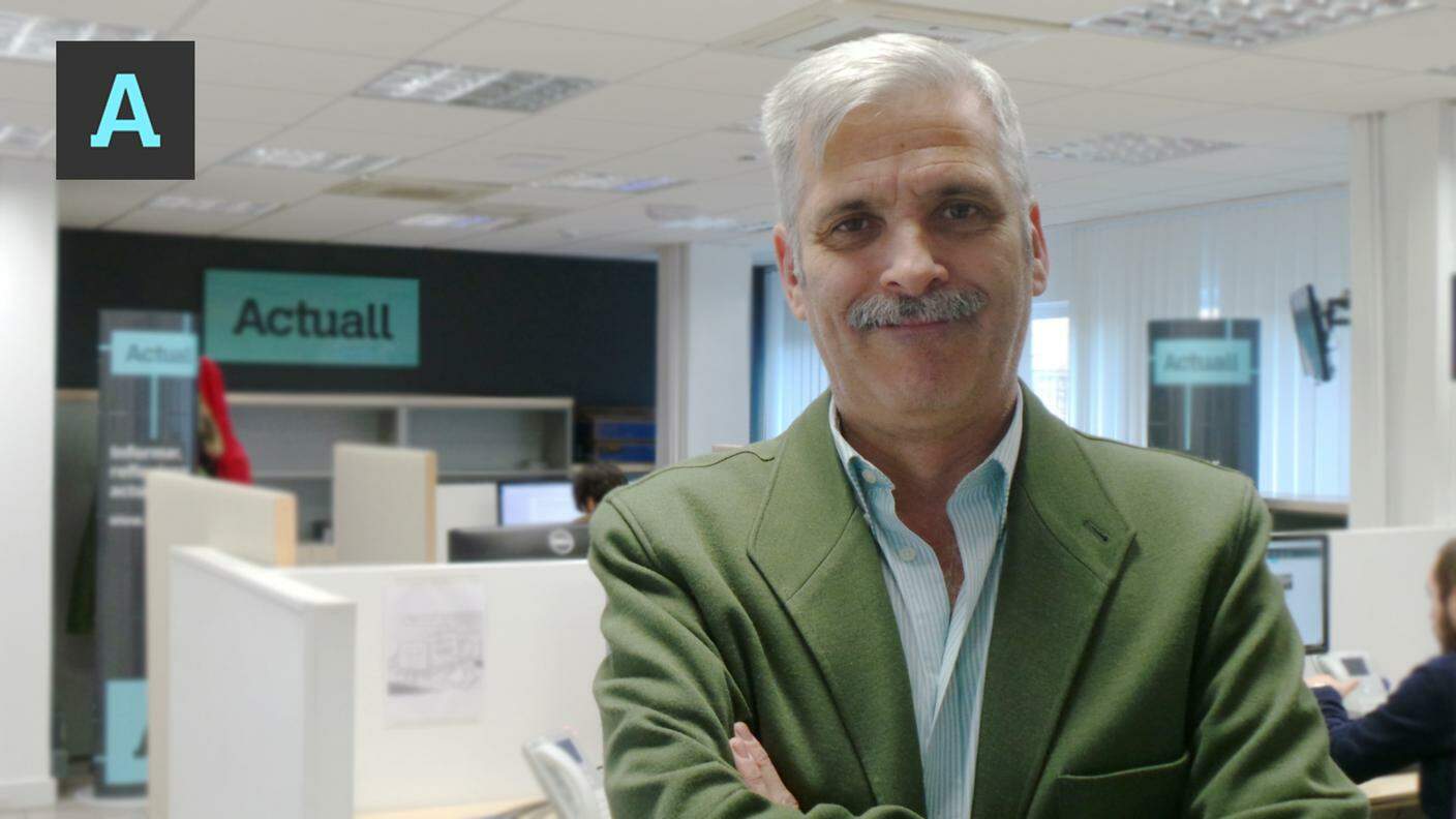 Alfonso Basallo direttore del portale di informazione Actuall