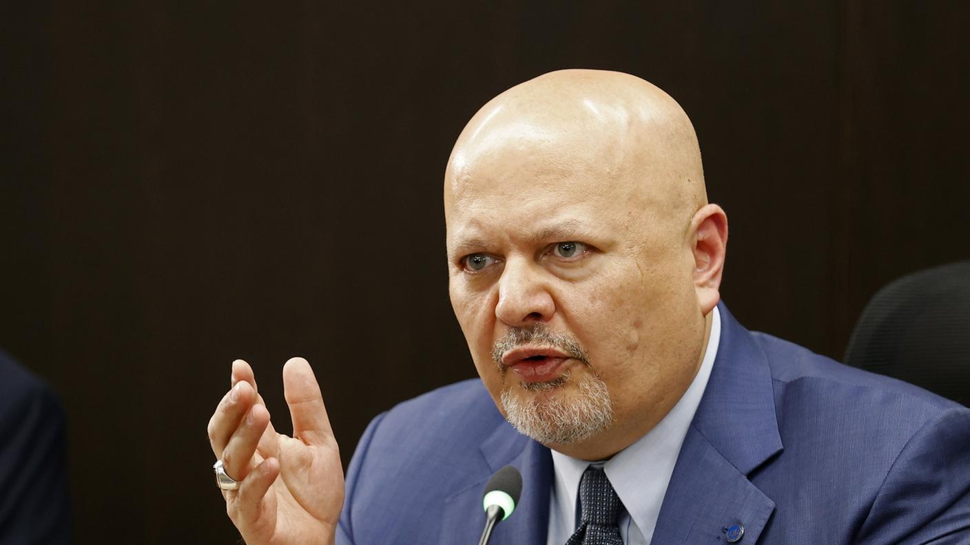 Il procuratore generale della CPI Karim Khan era in carica dal 2021