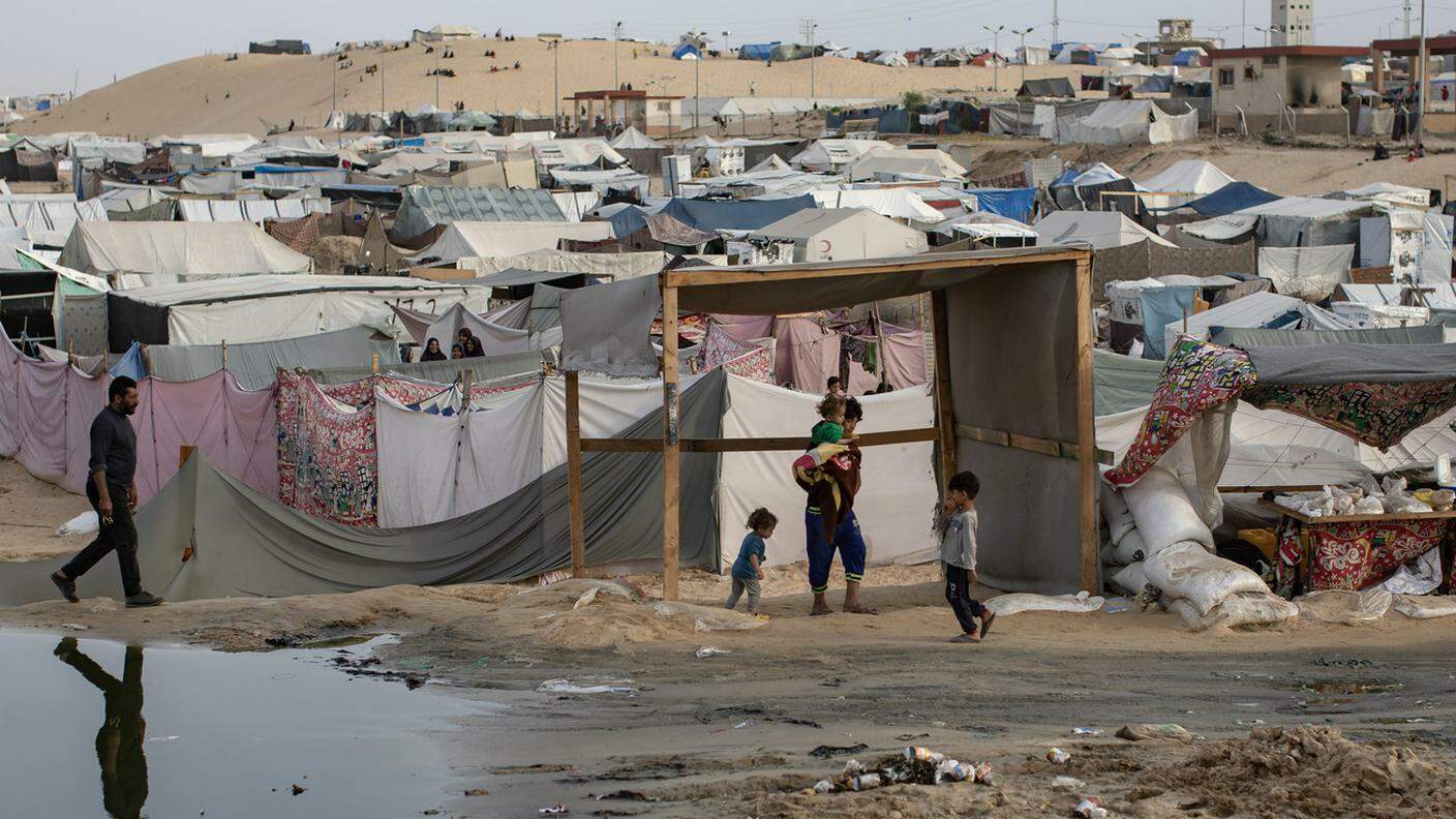 campo profughi Striscia di Gaza