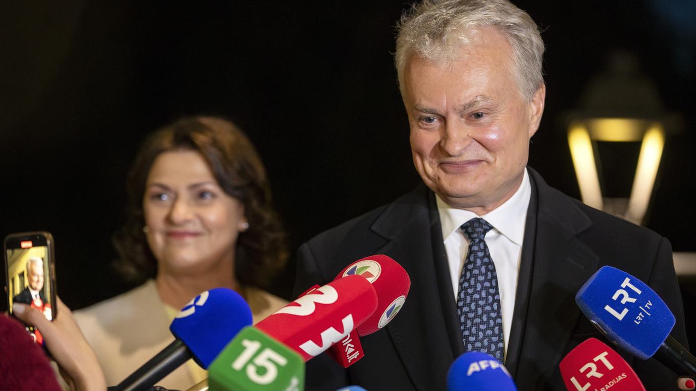 Il presidente lituano Nauseda si impone al primo turno