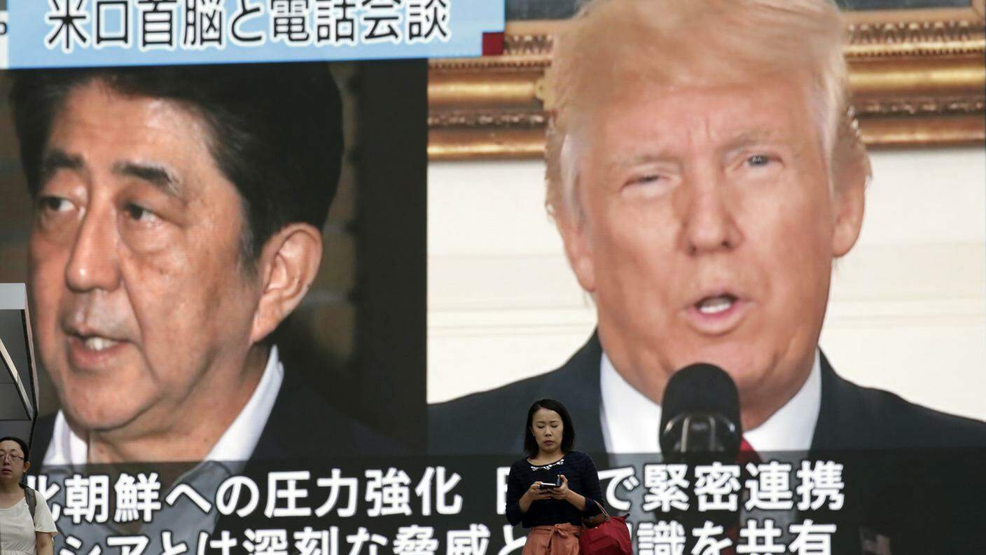 Intesa perfetta tra Abe e Trump