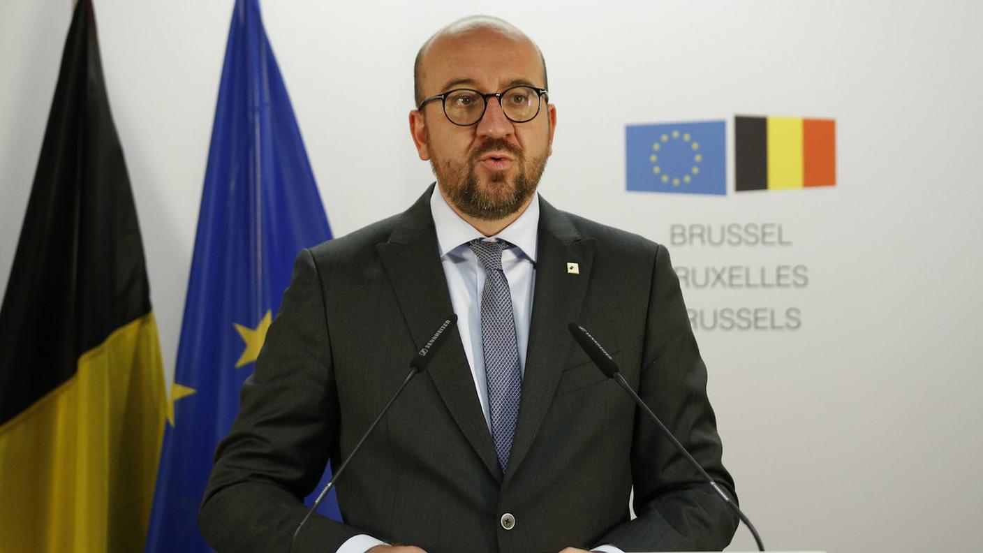 Il primo ministro belga Charles Michel 